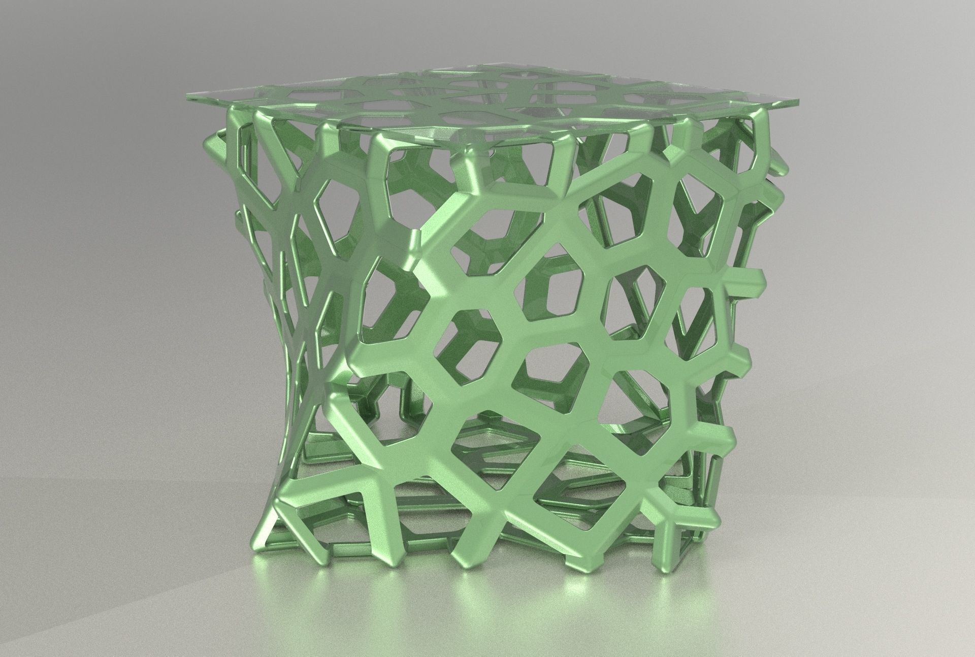 Parametric Table Design Grasshopper Rhino 3ds Download 3D model 3D ...