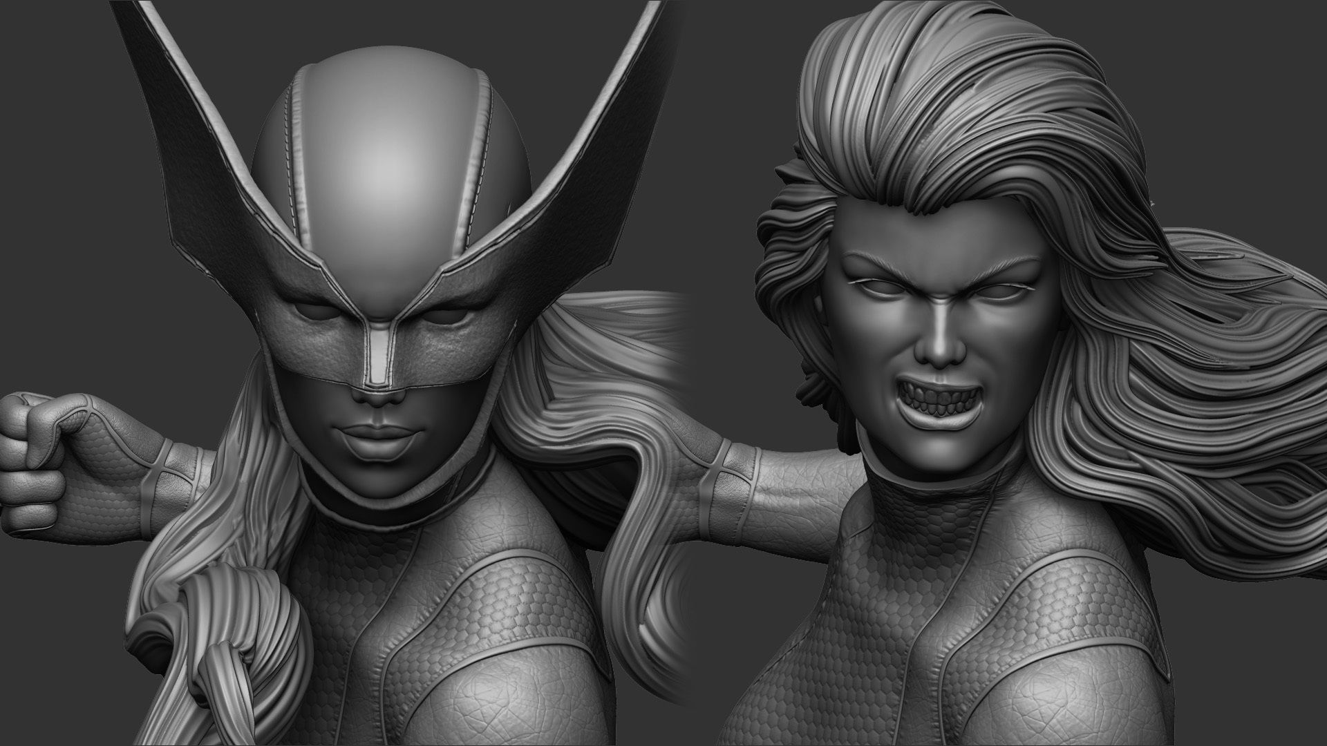 X23 - Collectible Statue 3D print model_8