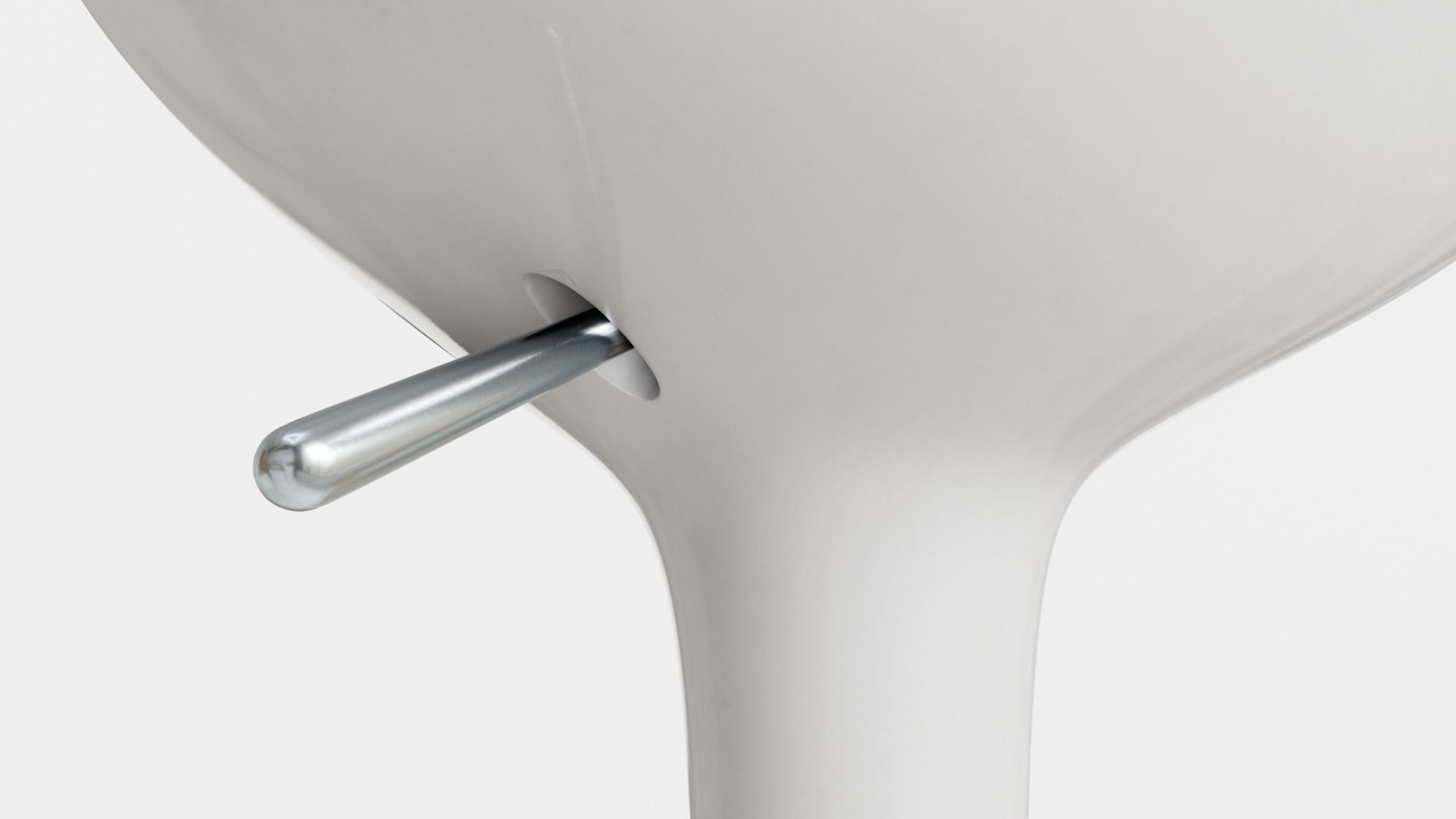 Bombo Stool 01 Low-poly 3D model_5