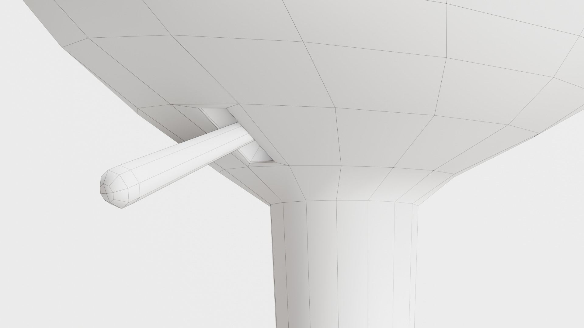 Bombo Stool 01 Low-poly 3D model_17