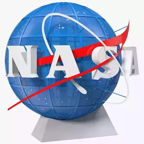 NASA Logo on Globe