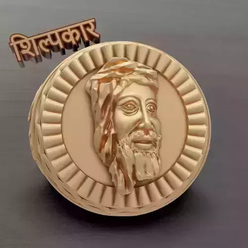 JESUS RING DESIGN  HIGH QUALITY 3D DESIGN  3D print model