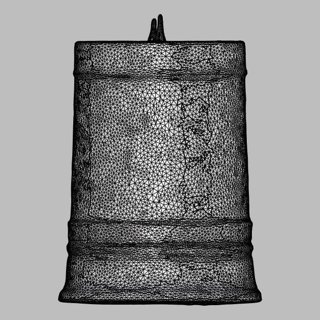 Dragon Inspired Fantasy Tankard 3D model_5