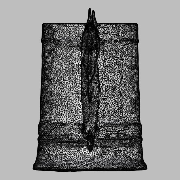 Dragon Inspired Fantasy Tankard 3D model_3