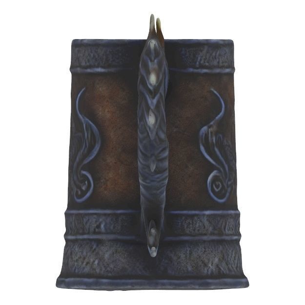 Dragon Inspired Fantasy Tankard 3D model_2