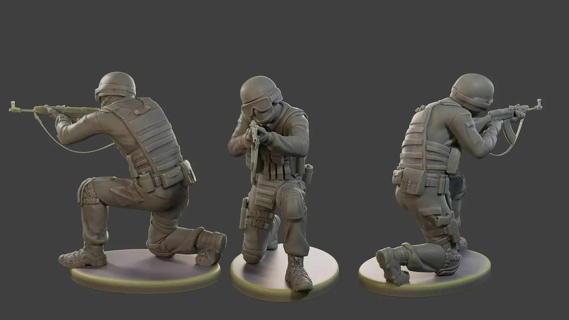 CzechSlovak Police Tactical Unit CPTU1 007 3D print model