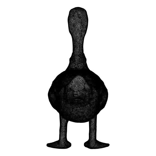 Realistic Mallard Duck - High-Resolution Textured Low-poly 3D model_4