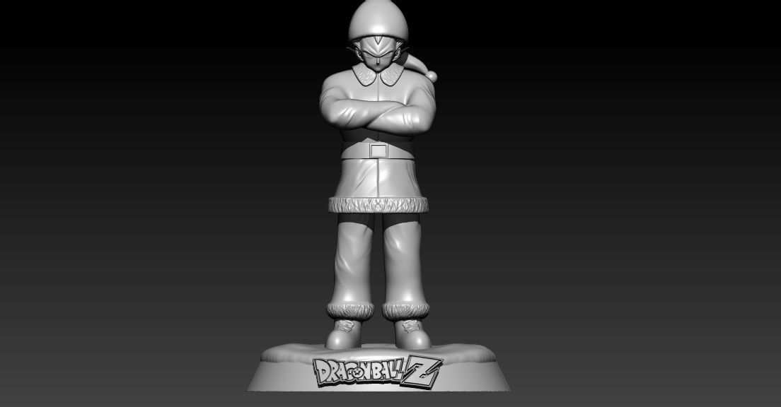 VEGETA SANTA CLAUS - NOEL - DRAGON BALL - 3D PRINT 3D print model_3