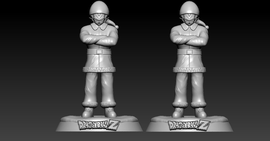 VEGETA SANTA CLAUS - NOEL - DRAGON BALL - 3D PRINT 3D print model_1