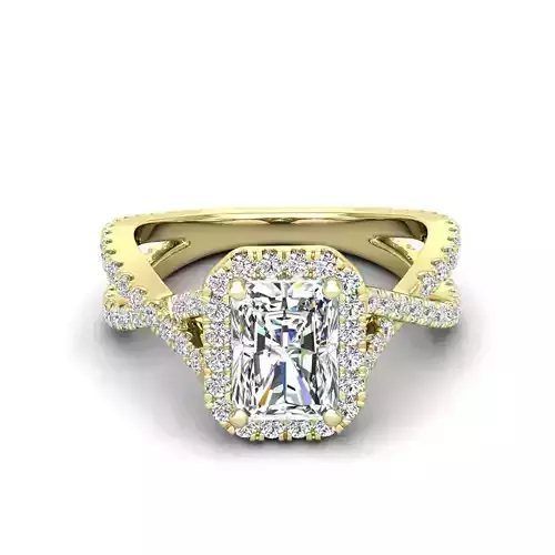Engagement ring Ruya radiant