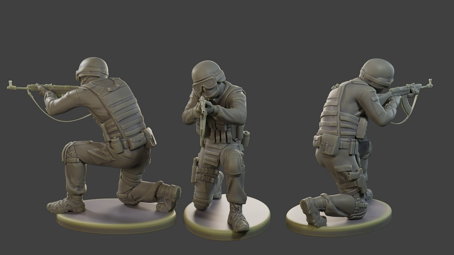 CzechSlovak Police Tactical Unit CPTU1 Pack1 3D Model Collection_8