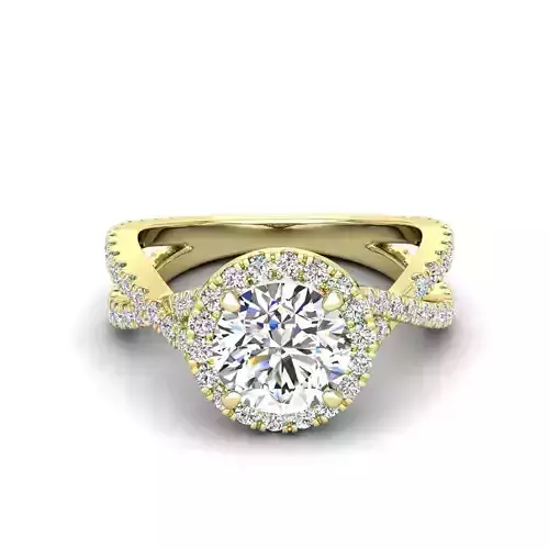 Engagement ring Ruya round