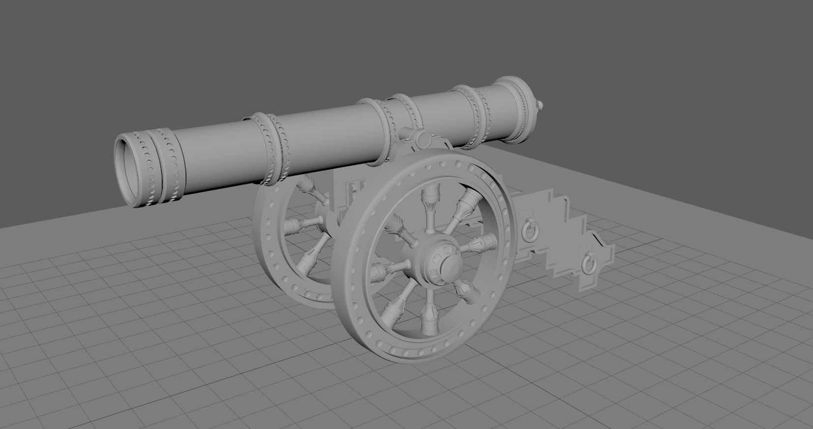 Cannon 3D 3D model_1