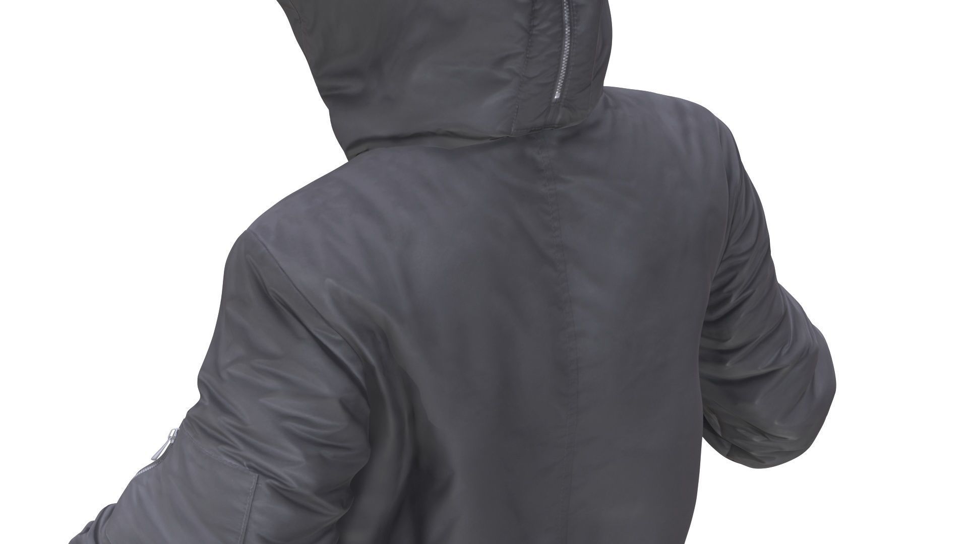 Jacket Low-poly 3D model_10