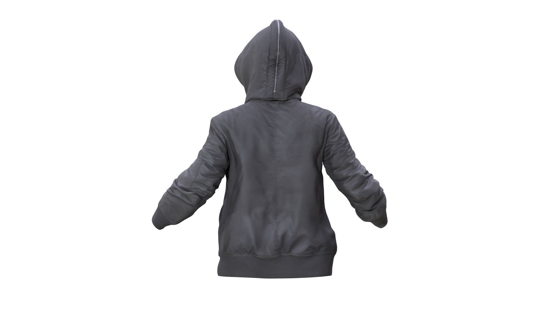 Jacket Low-poly 3D model_7
