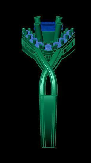 ruby and daimond ring 3D print model_12