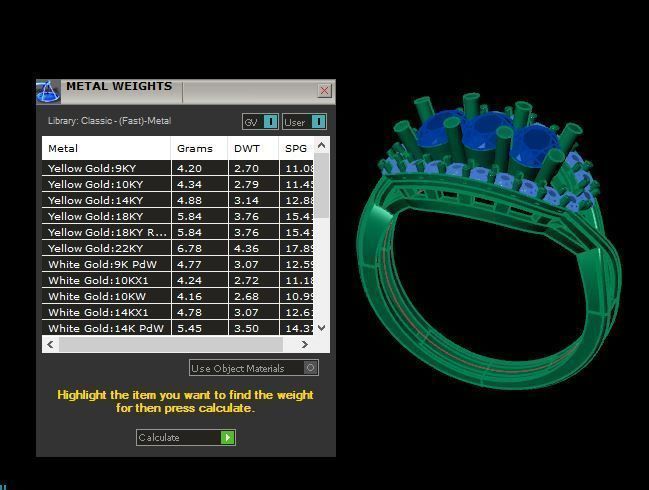 ruby and daimond ring 3D print model_16