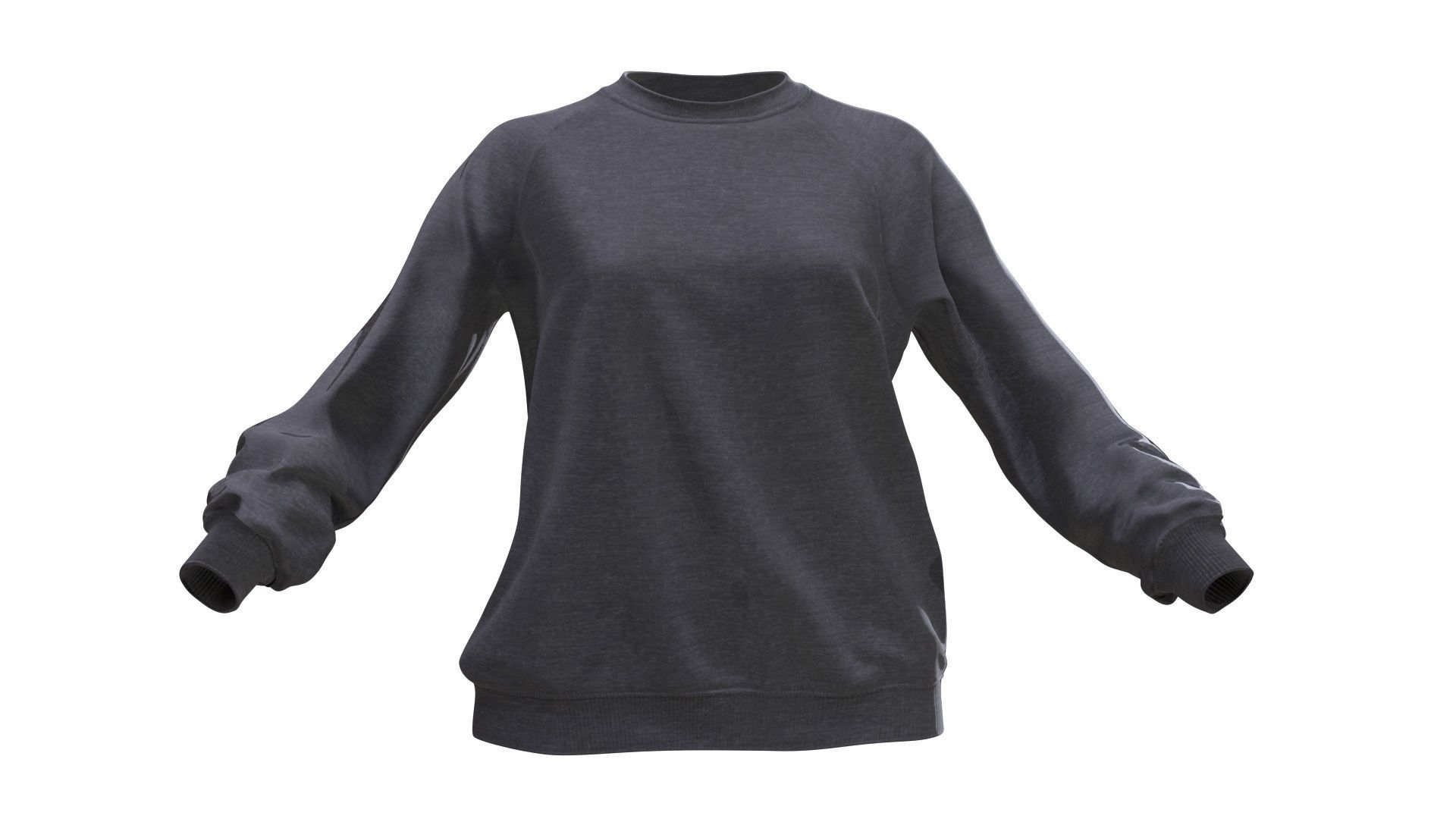 Sweater Low-poly 3D model_6