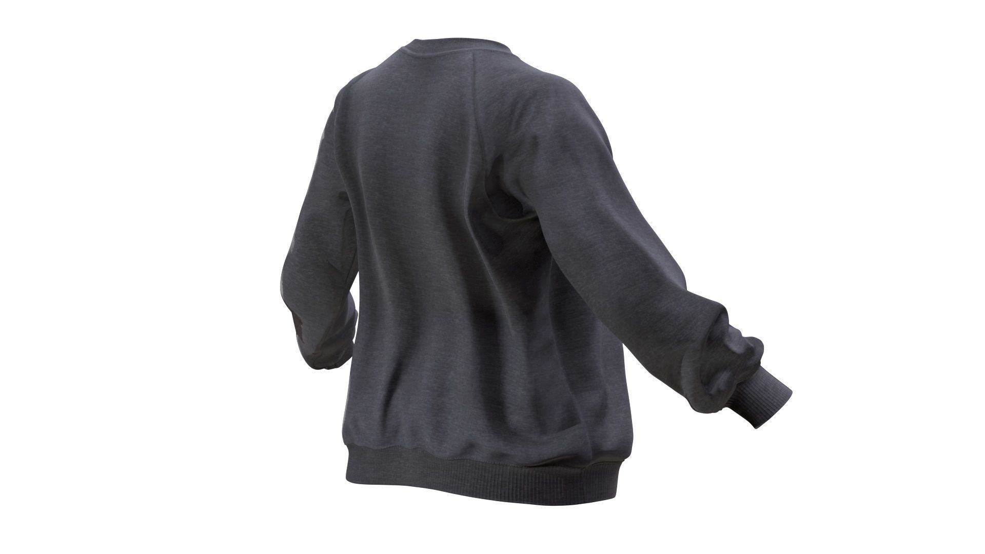 Sweater Low-poly 3D model_5