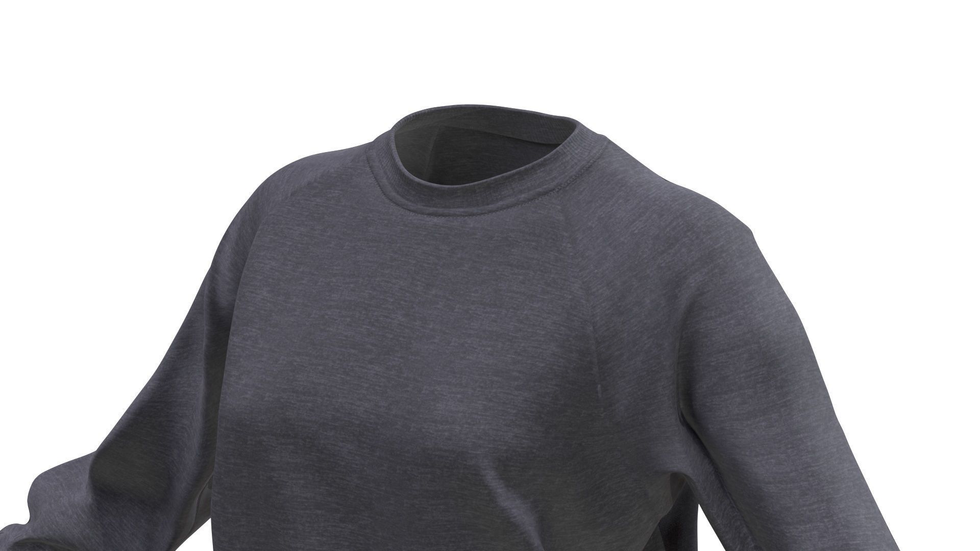 Sweater Low-poly 3D model_9