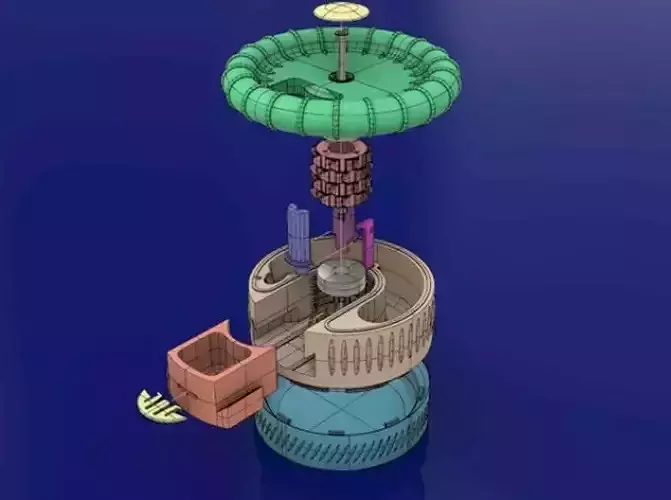 Stonk Grinder 3D Printing Artwork