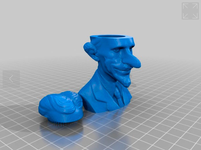 Tesla Grinder 3D Printed Device 3D print model_1