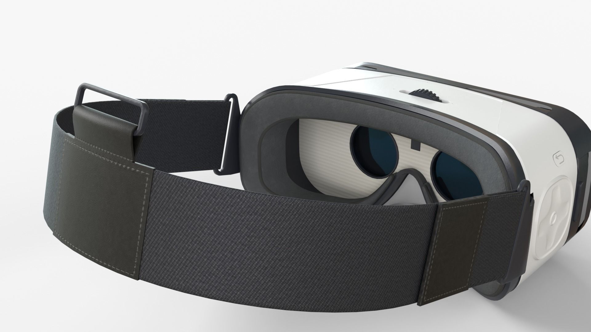 Samsung Gear VR  with Controller 3D model_6