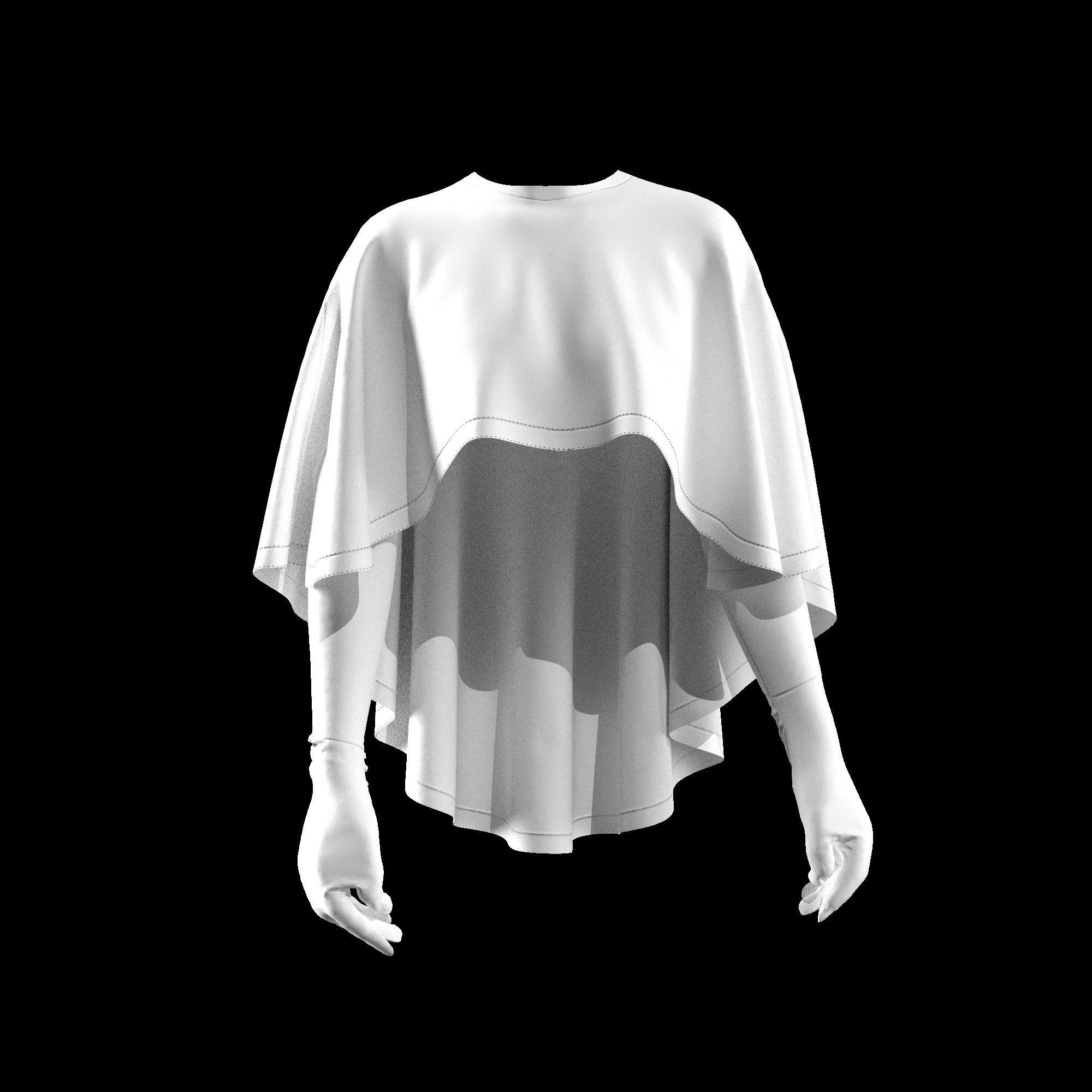 33 CAPE 3D MODELS Low-poly 3D model_7