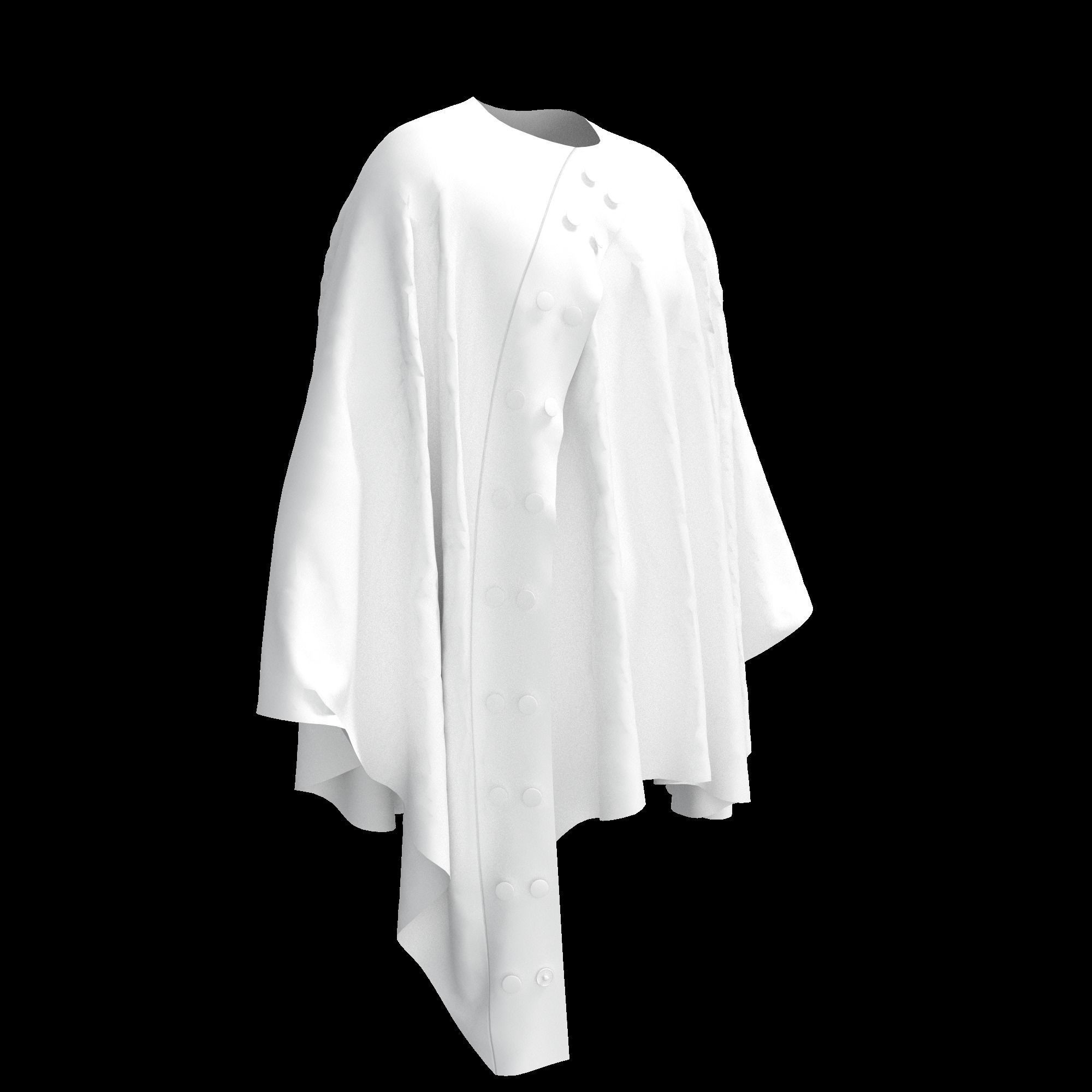 33 CAPE 3D MODELS Low-poly 3D model_19