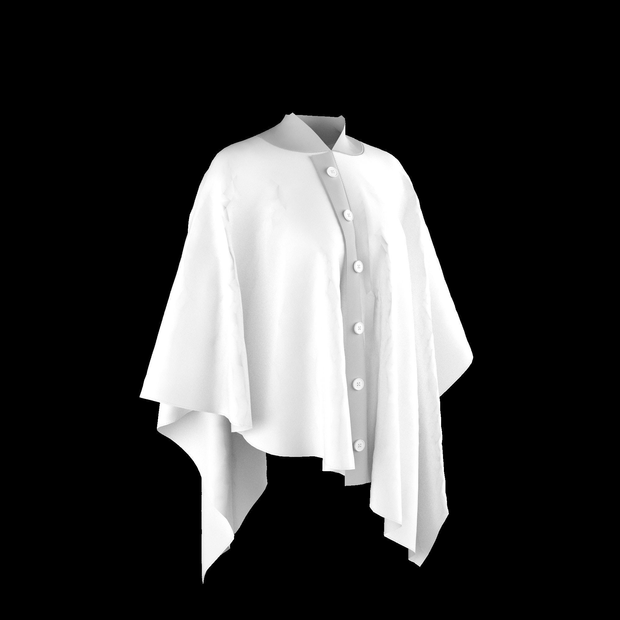 33 CAPE 3D MODELS Low-poly 3D model_8