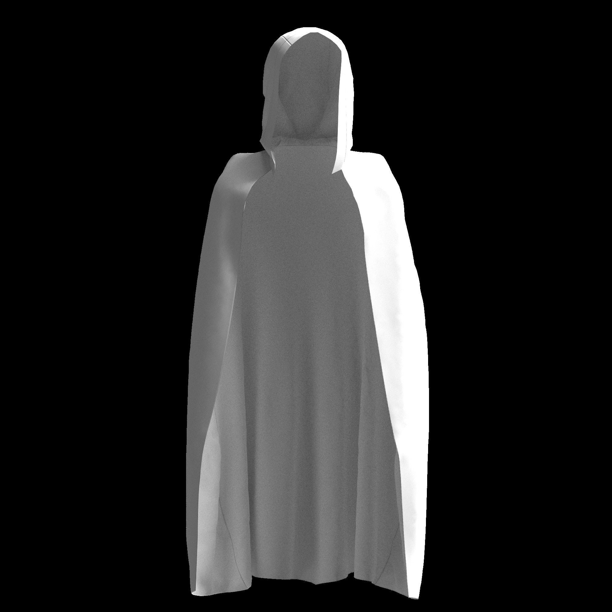 33 CAPE 3D MODELS Low-poly 3D model_13