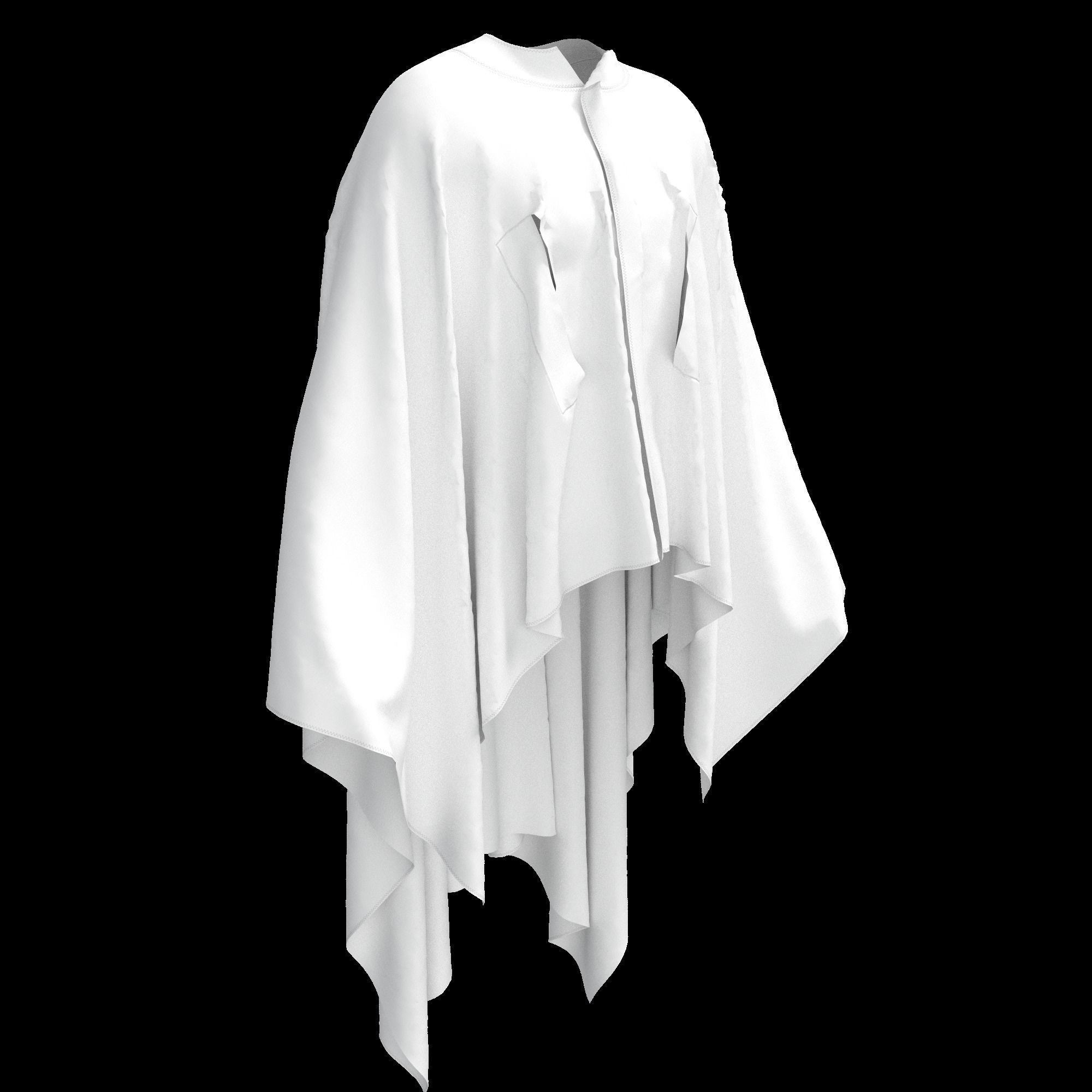 33 CAPE 3D MODELS Low-poly 3D model_10