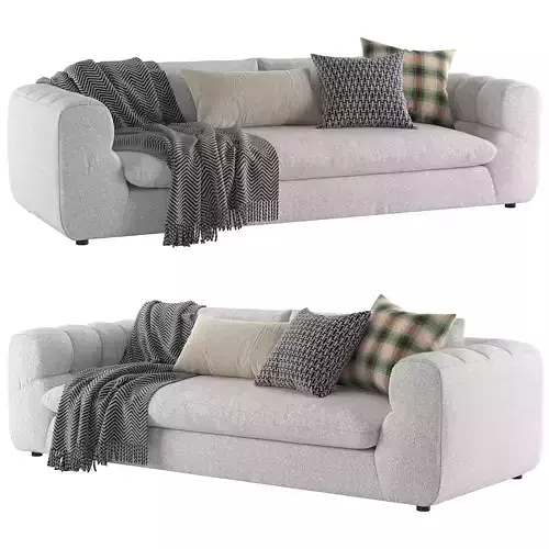 Cambria Boucle Sofa 3D model
