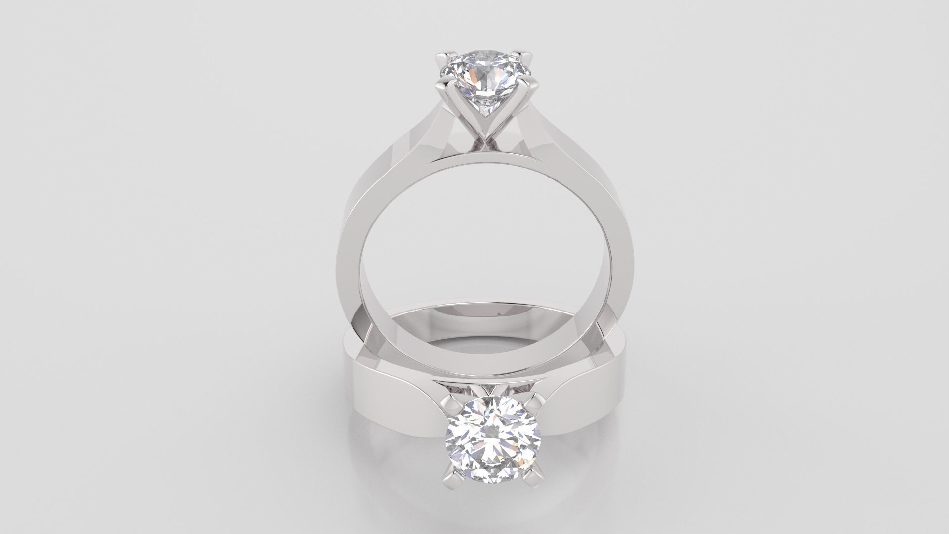 Round 0-75-CT Flat Profile Round Shank Width 2-9mm 3D print model_2