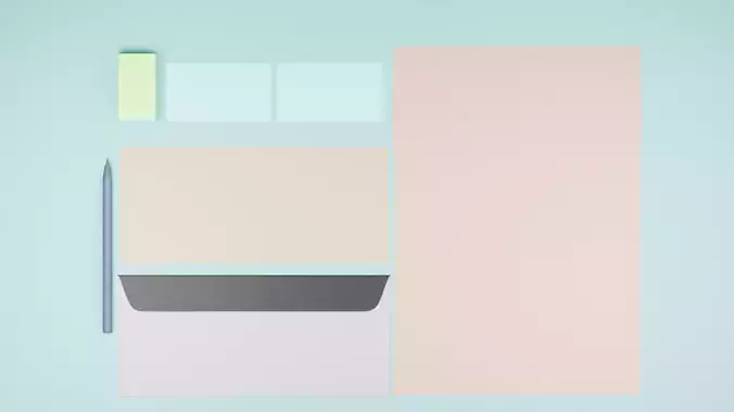 Stationary set 3D model