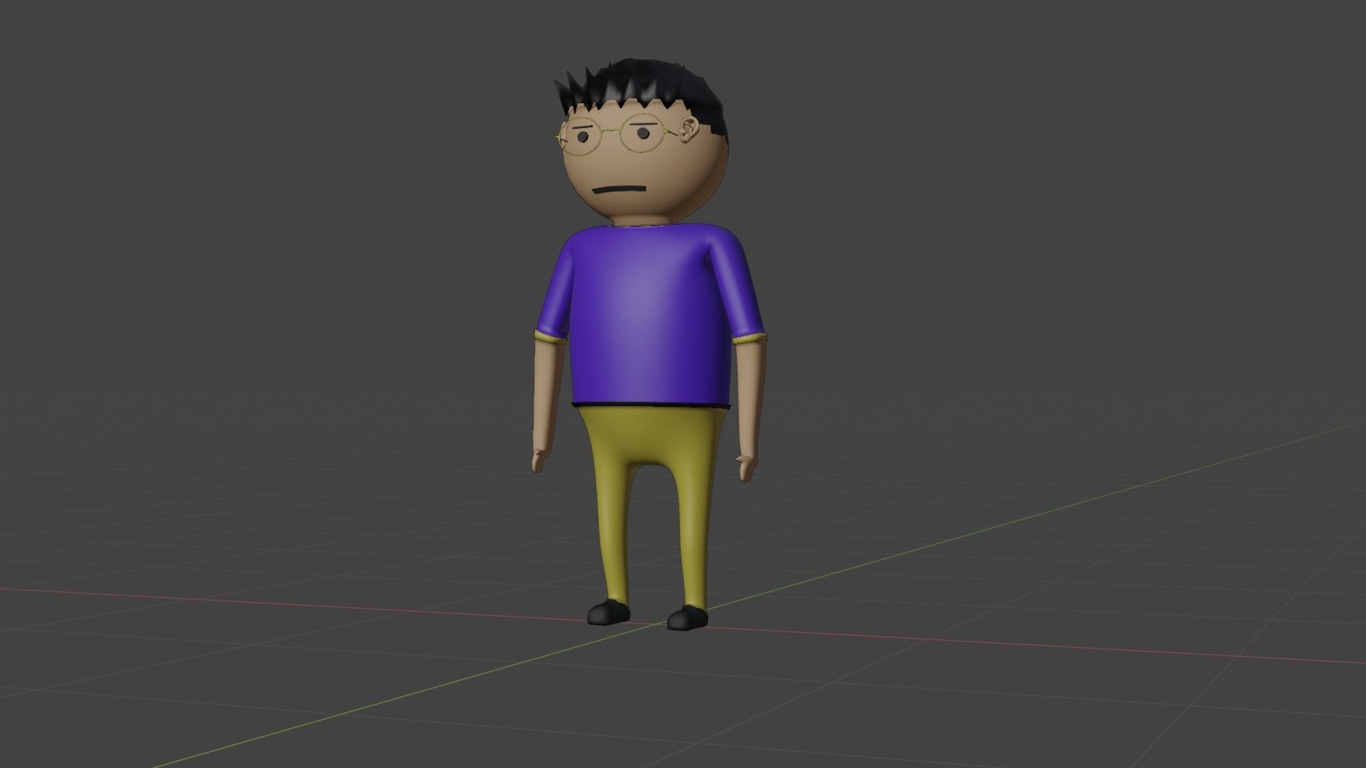 Gulli  Gulli Bulli Make Joke of Horror Character 3D model_1