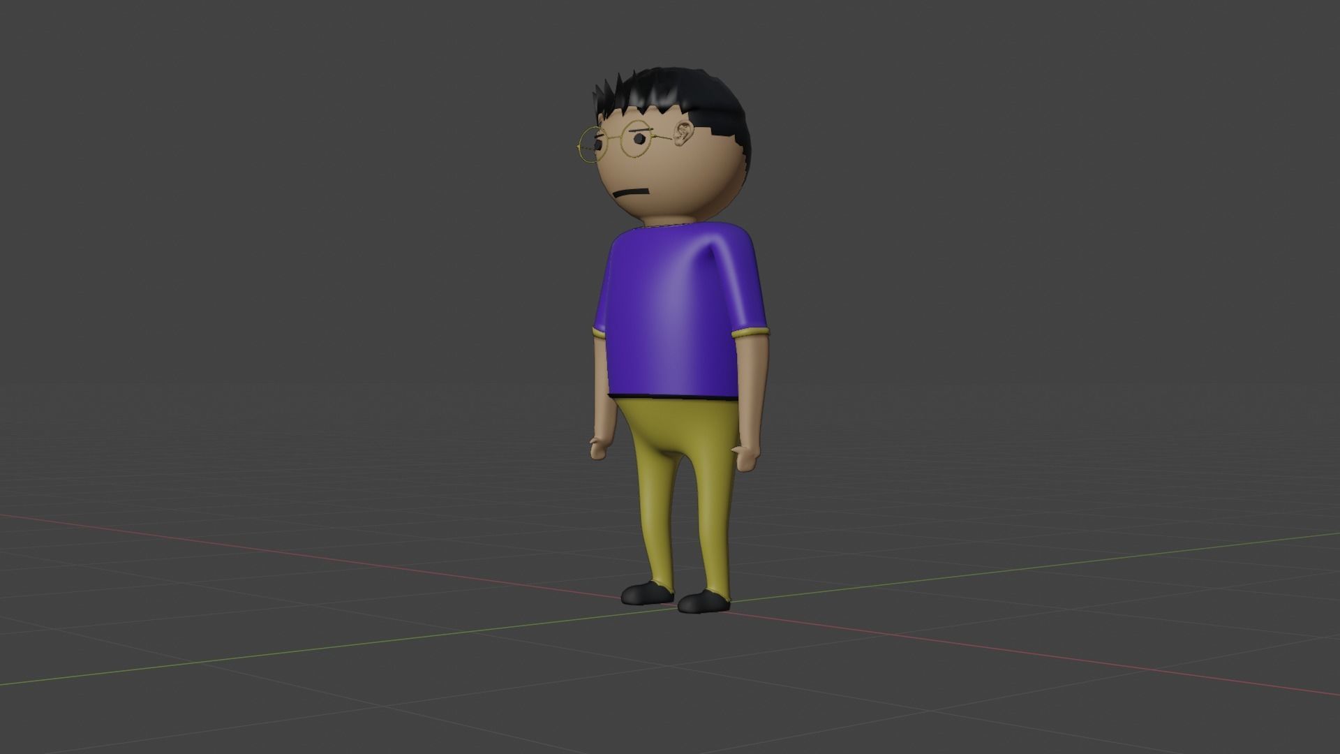 Gulli  Gulli Bulli Make Joke of Horror Character 3D model_3