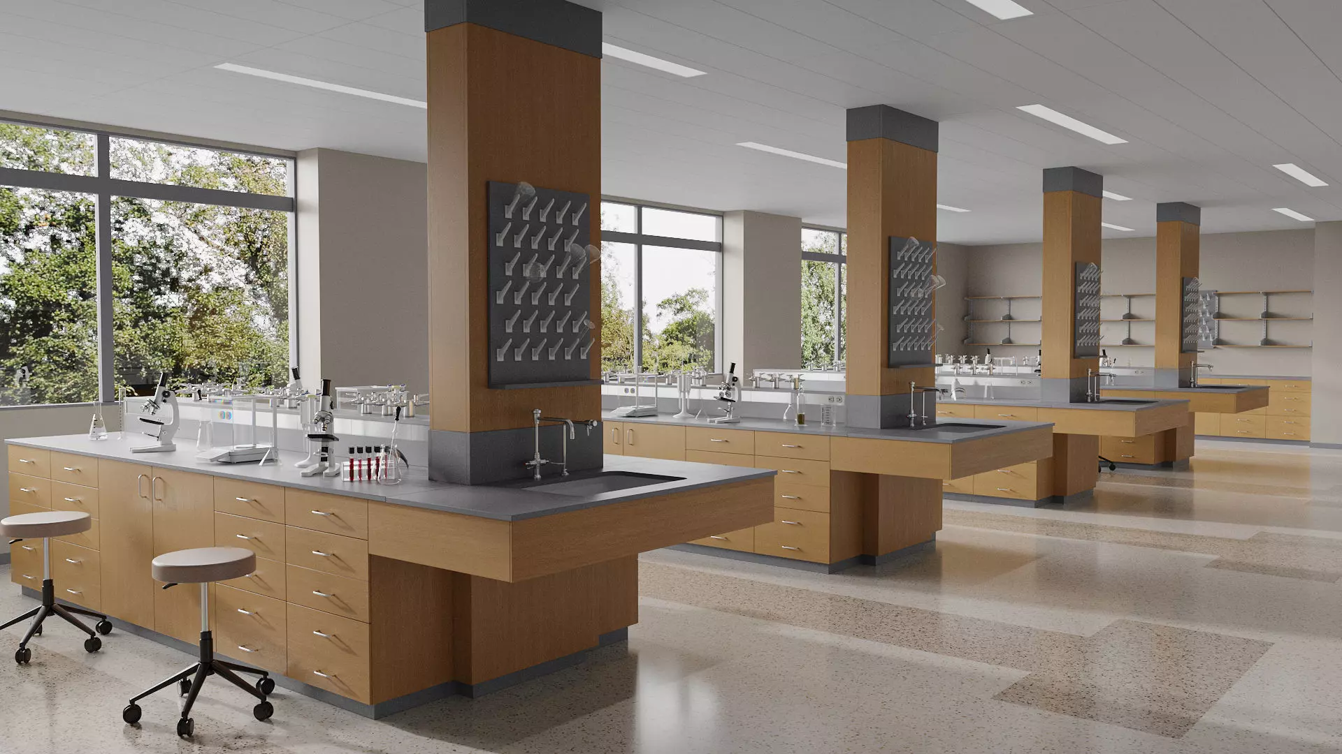 Laboratory University 3D model_0