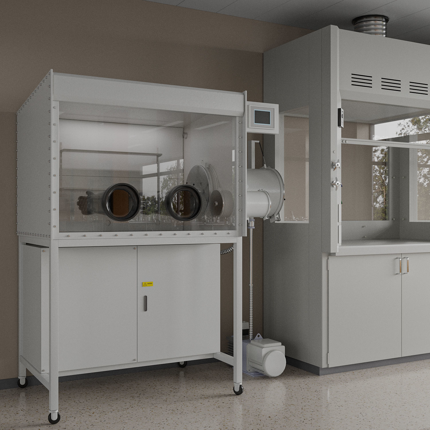Laboratory University 3D model_3