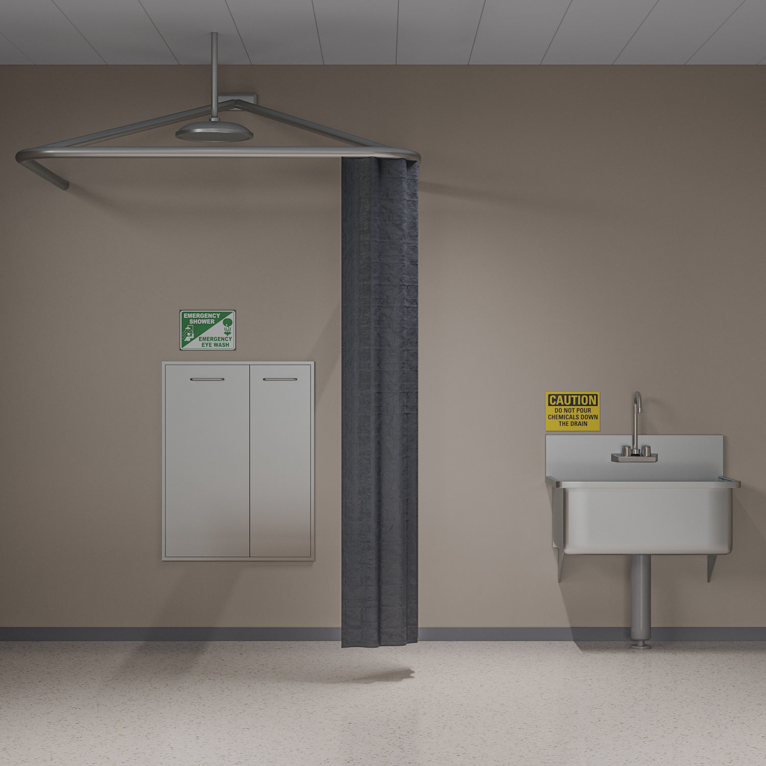 Laboratory University 3D model_5