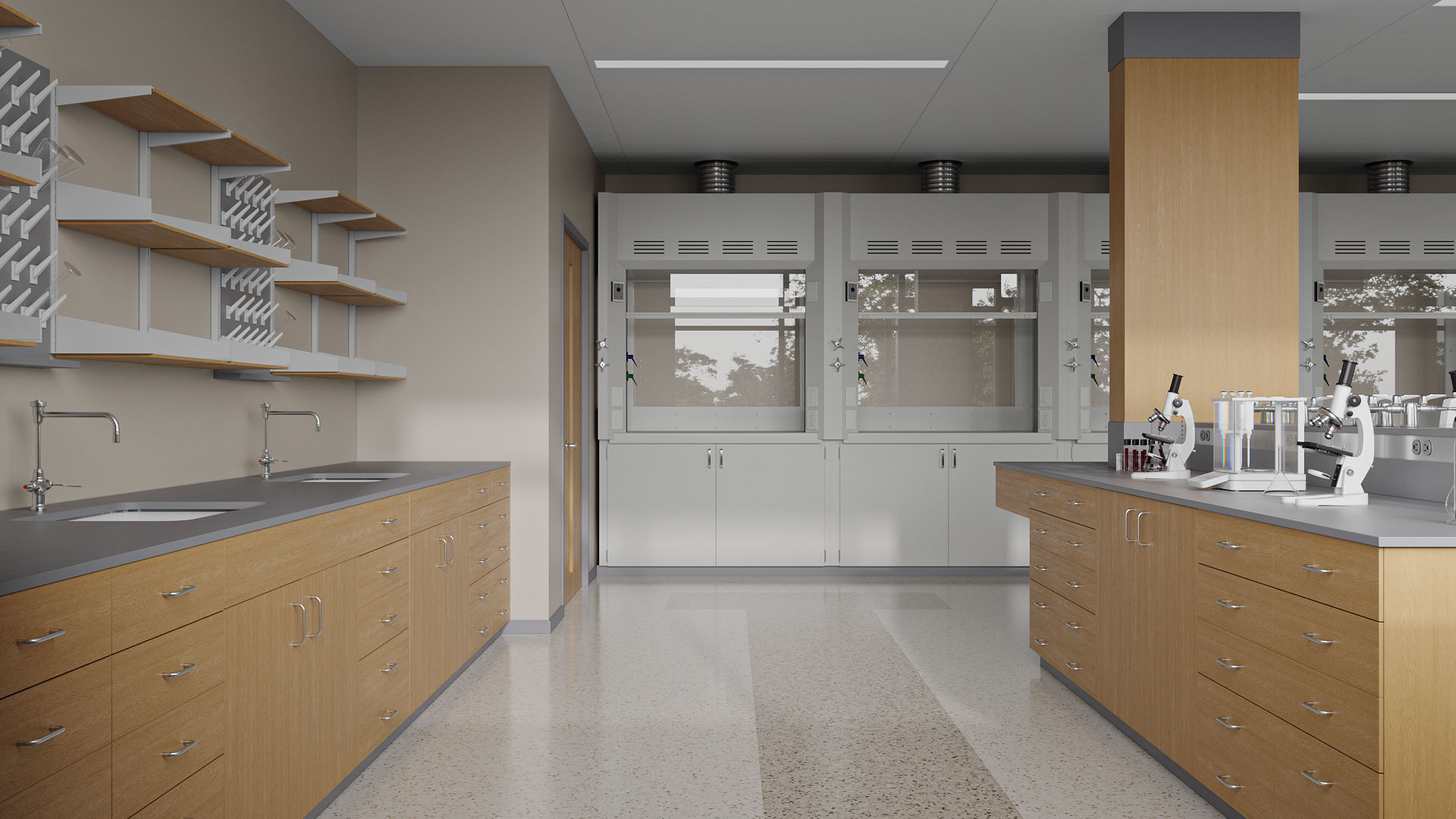 Laboratory University 3D model_2