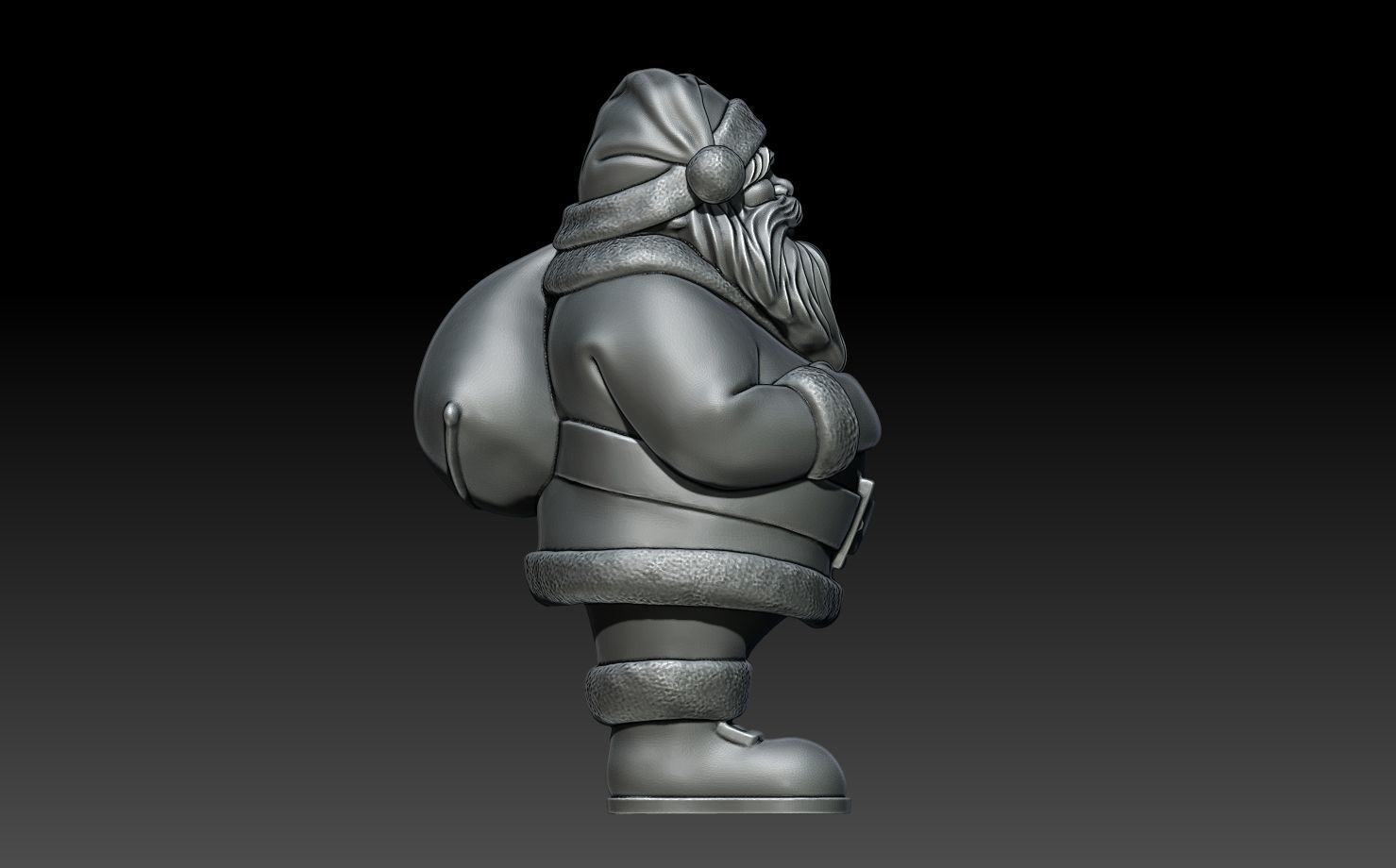 SANTA CLAUS MODEL 3D print model_1