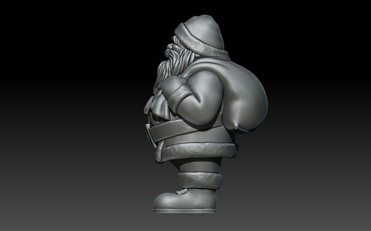 SANTA CLAUS MODEL 3D print model_2