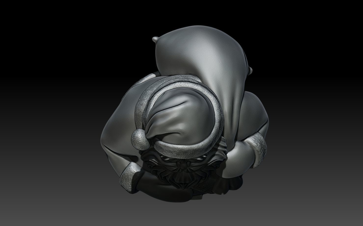 SANTA CLAUS MODEL 3D print model_3