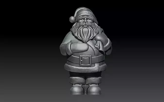 SANTA CLAUS MODEL 3D print model SANTA CLAUS MODEL 3D print model