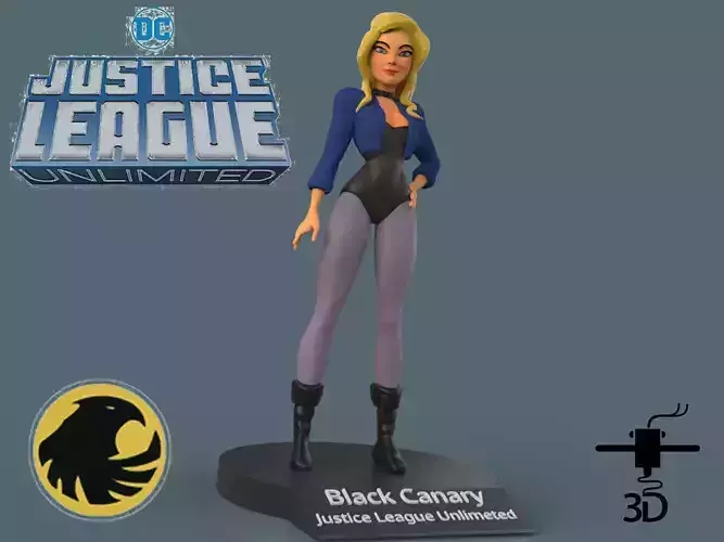 BLACK CANARY JUSTICE LEAGUE UNLIMITED