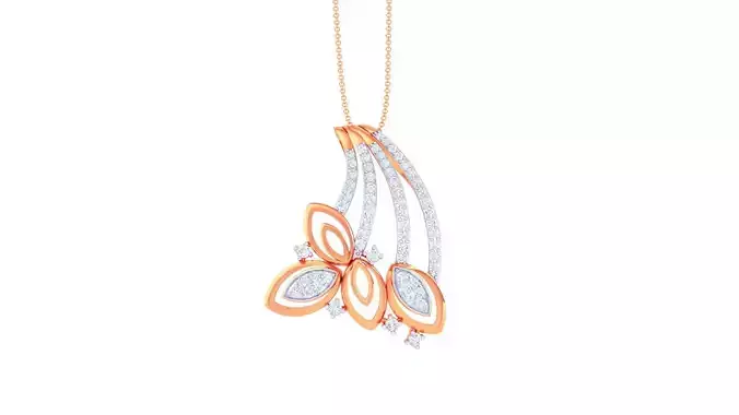 Leaf High Jewelry Pendant Earrings Set 3dm stl obj mtl gltf glb 3D print model Leaf High Jewelry Pendant Earrings Set 3dm stl obj mtl gltf glb 3D print model