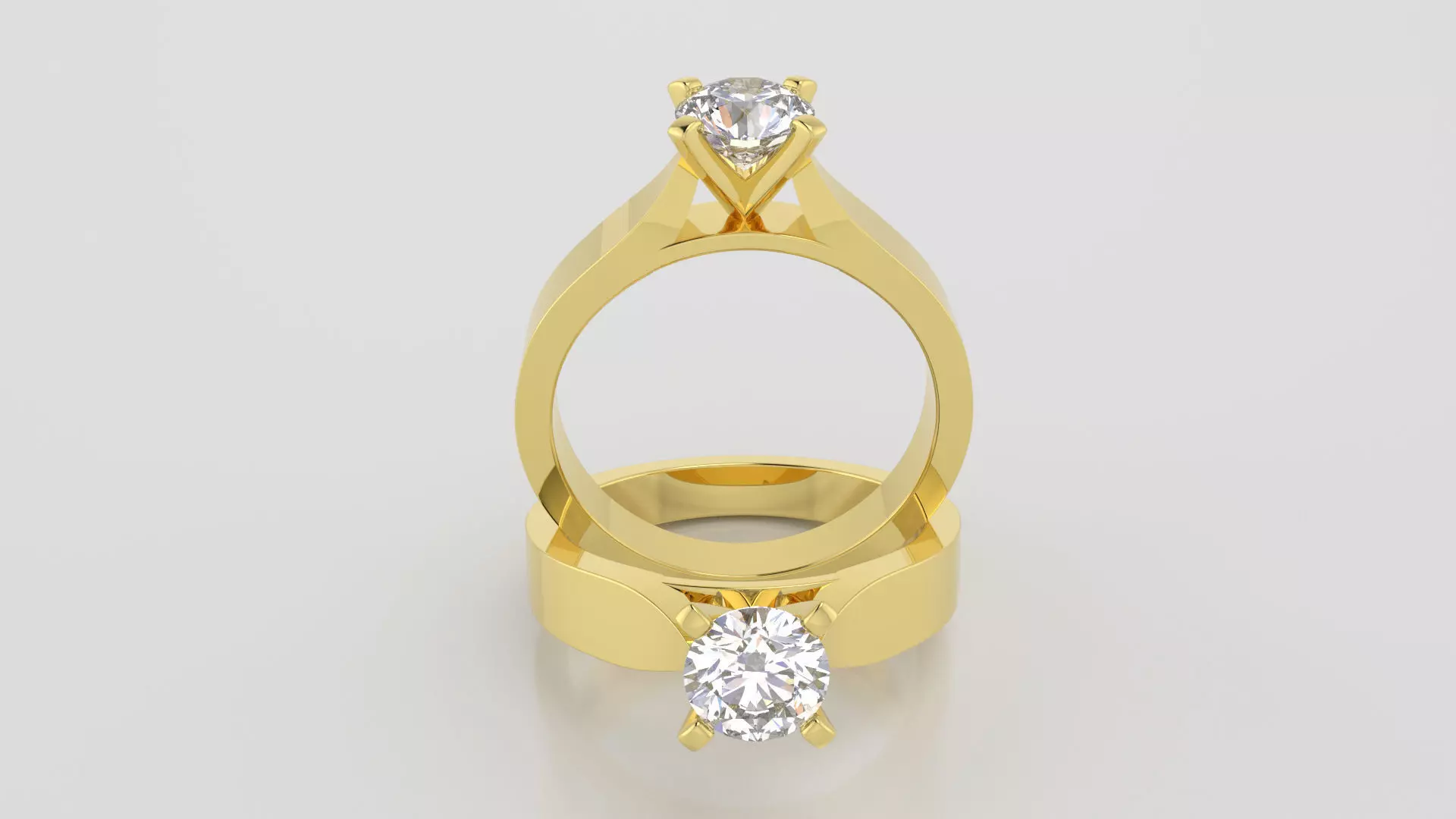 Round 0-75-CT Flat Profile Round Shank Width 2-90mm 3D print model_0