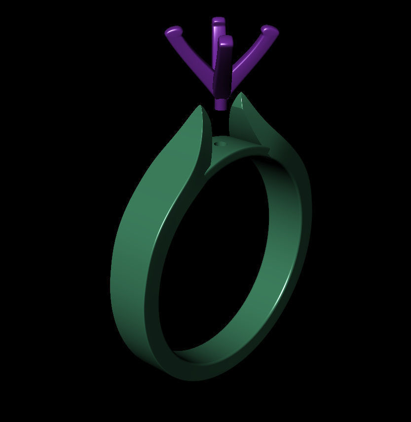 Round 0-75-CT Flat Profile Round Shank Width 2-90mm 3D print model_16