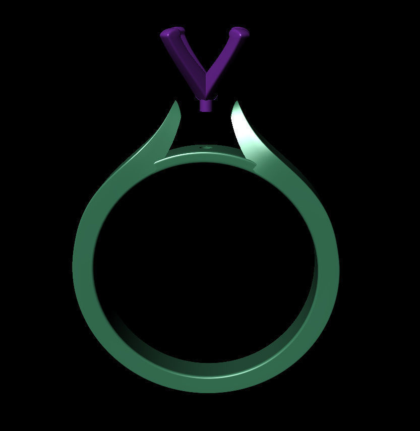 Round 0-75-CT Flat Profile Round Shank Width 2-90mm 3D print model_14